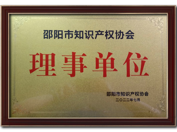 邵陽知識產(chǎn)權(quán)協(xié)會-理事單位